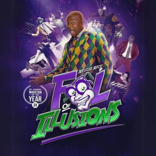 Reggie Rice show poster