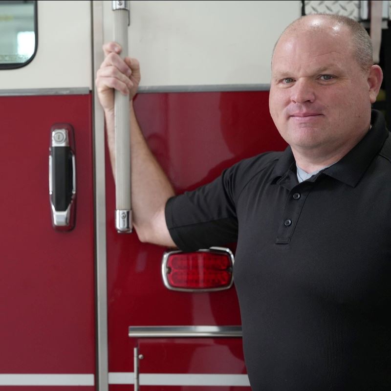 Clayton Firefighter Russell Overly